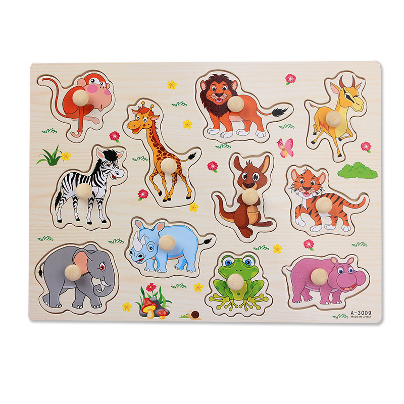 Montessori cartões quebra-cabeça crianças brinquedos desenvolvendo jogos do  bebê frutas cognitivas animais correspondência crianças aprendendo enigma  educacional - AliExpress